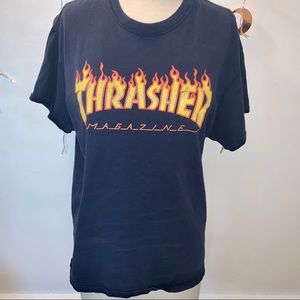 Thrasher Magazine Flame Tee